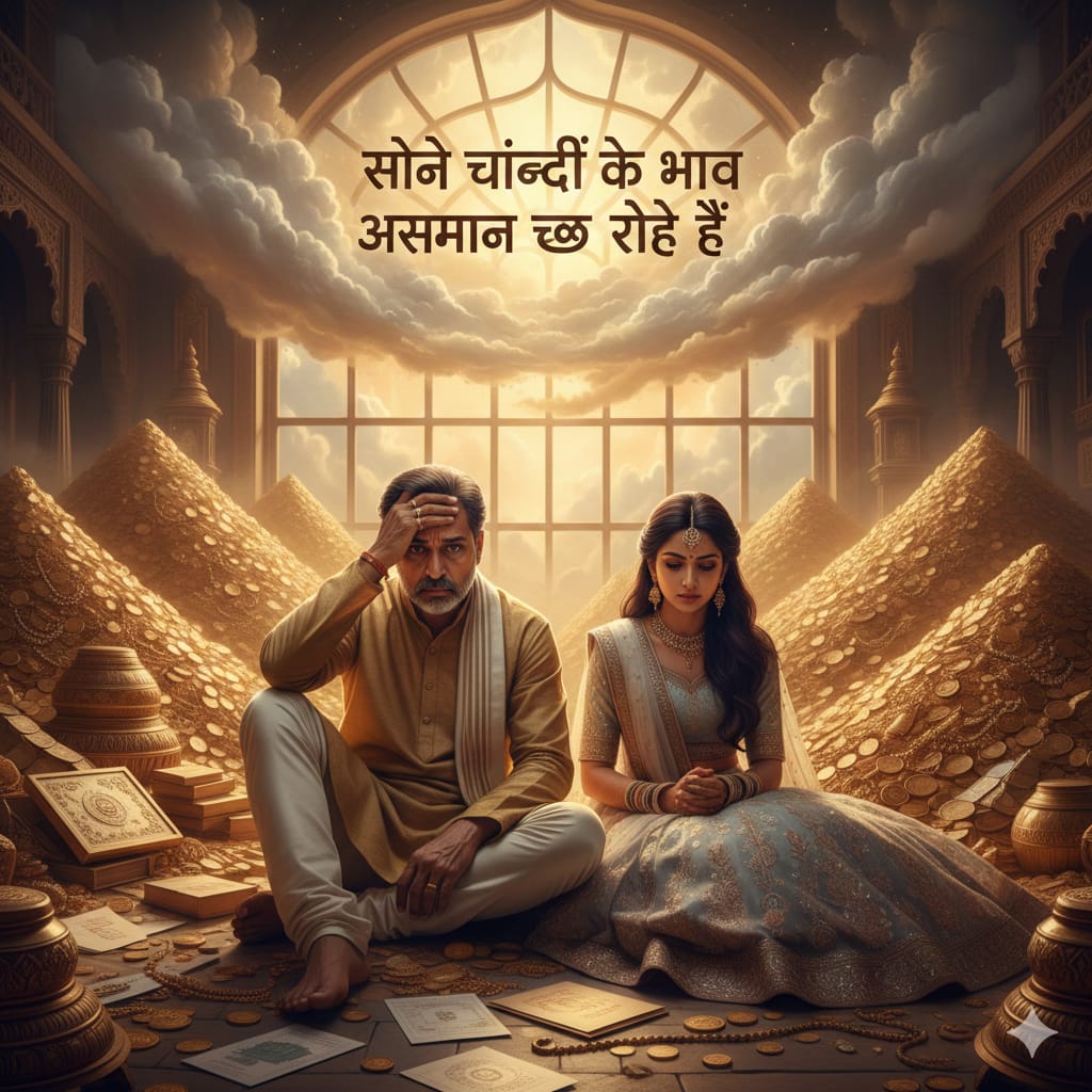 Gold and Silver Prices Skyrocket to Record Highs in India, Shattering Middle-Class Dreams and Wedding Budgets